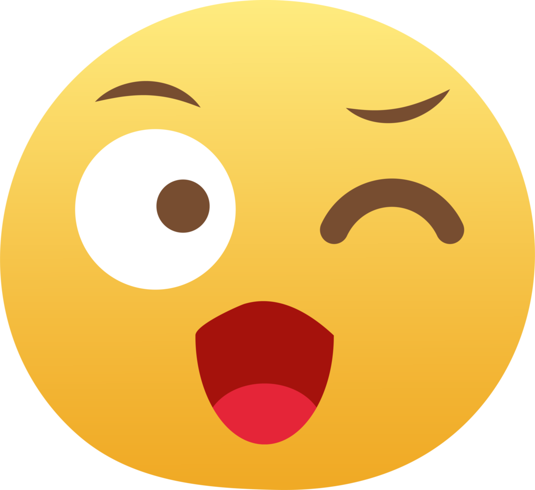 Ausdrücke von Cartoon-Gesichts-Emoticons png