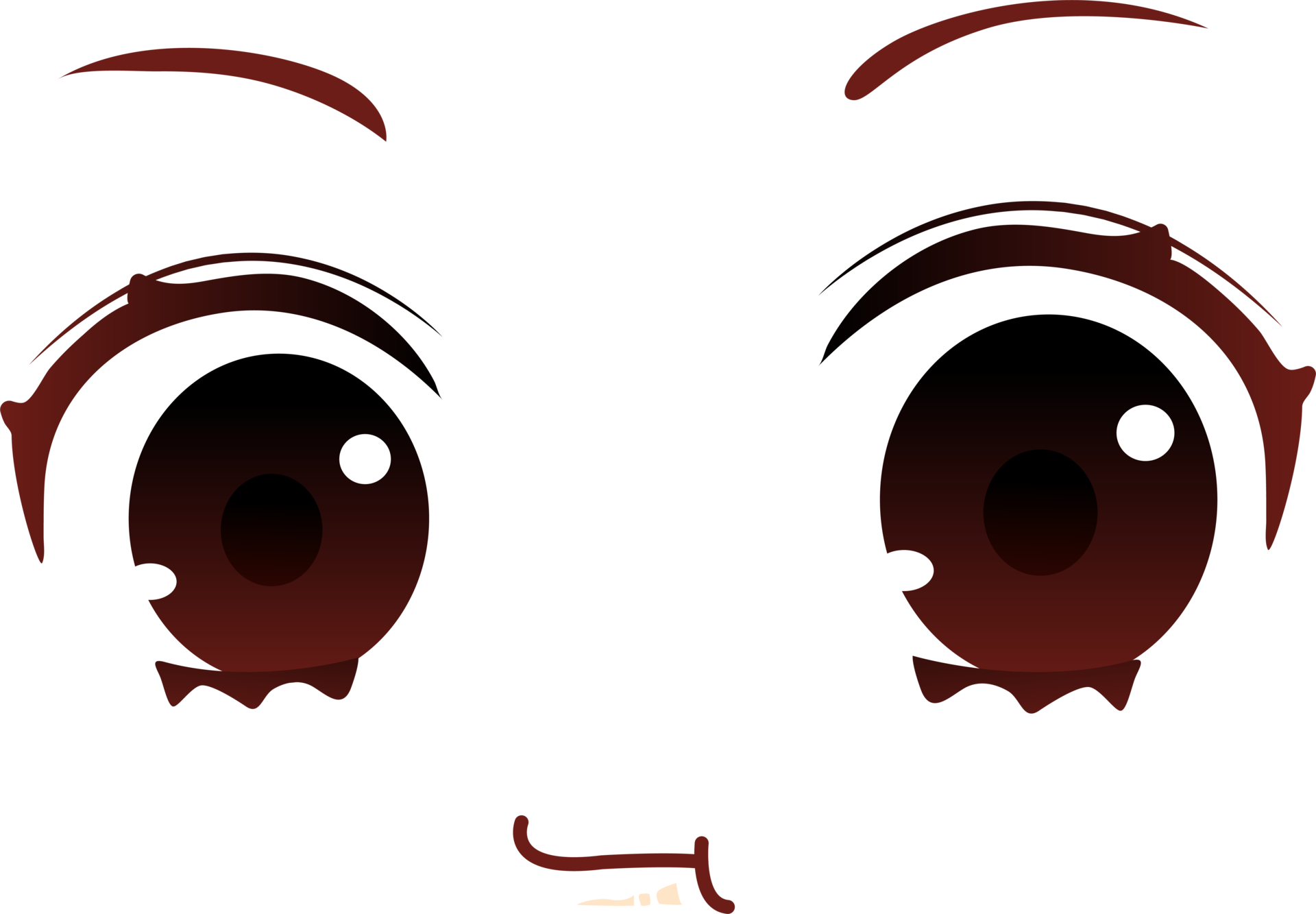 expressions of cartoon face 17398379 PNG