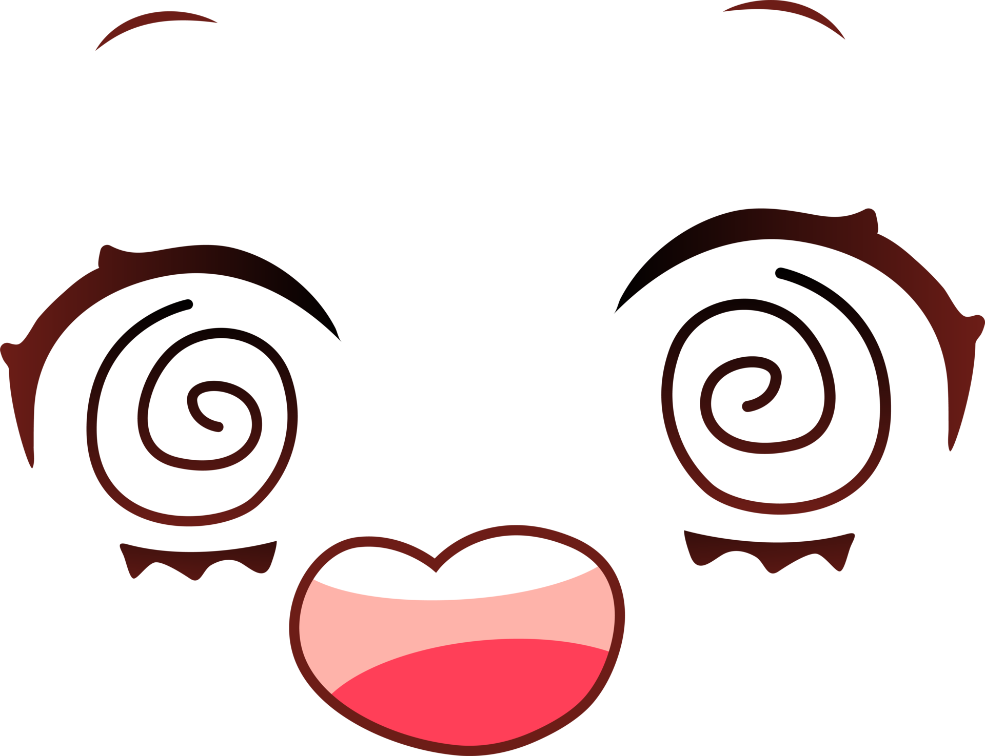 expressions of cartoon face 17398373 PNG