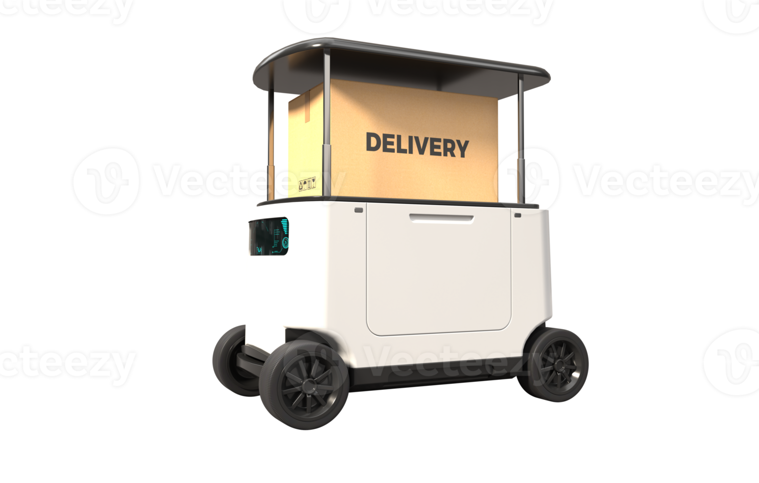 Autonomous delivery robotic png