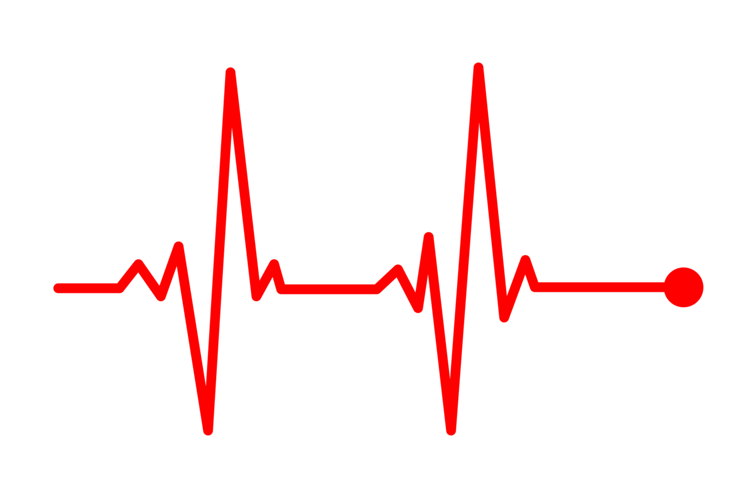 linha de batimento cardíaco png