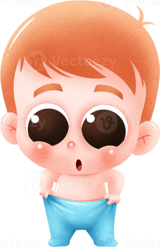 Free Cartoon Baby character. Cute baby. 17398817 PNG with Transparent  Background