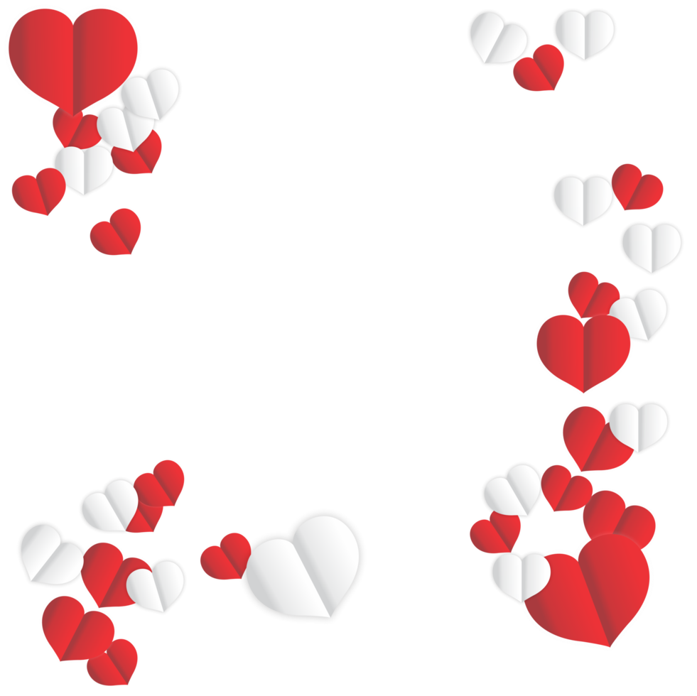 Style Papier Saint Valentin PNG , Aimer L Art, Coeur Abstrait, Carte Coeur  Image PNG pour le téléchargement libre