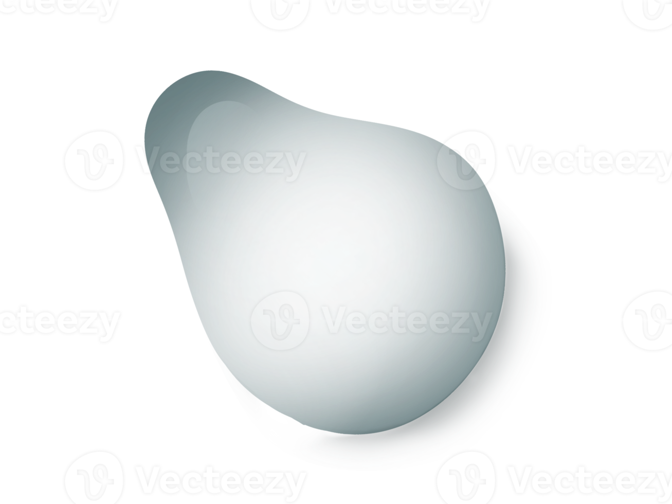 set of realistic water drop isolated on transparency background png