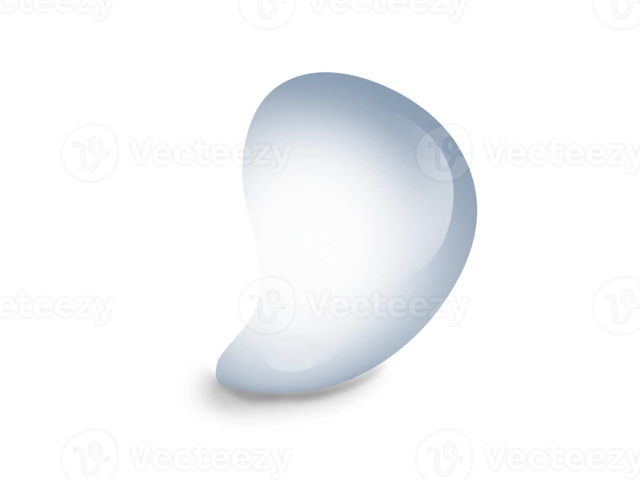 set of realistic water drop isolated on transparency background png