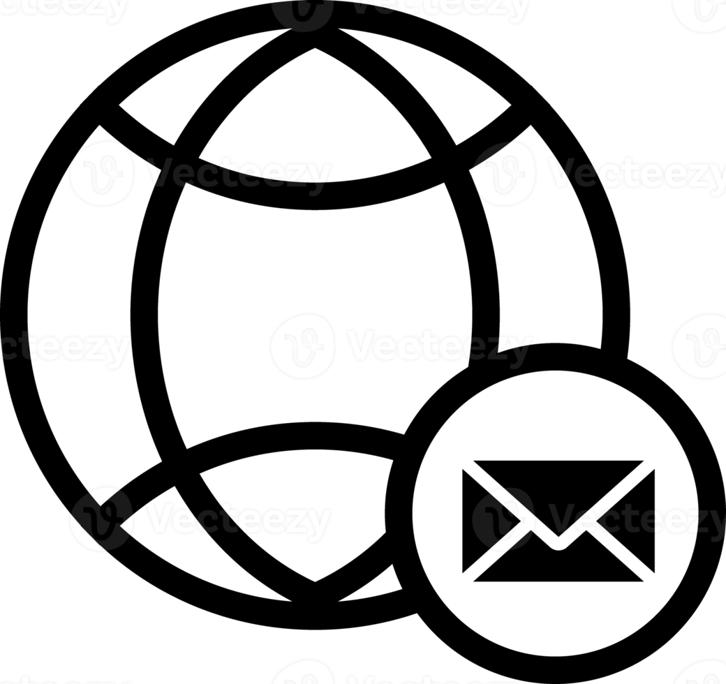 globe network icon 17399049 PNG