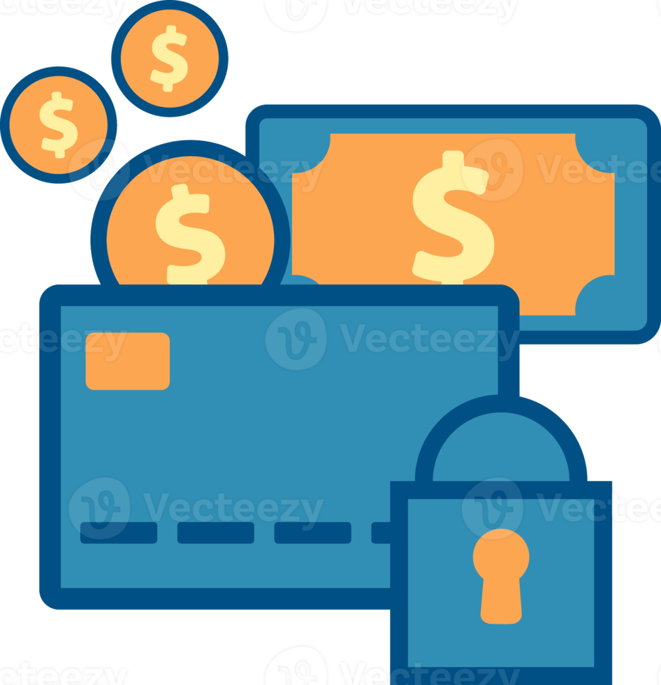 concept de design plat de carte de paiement png