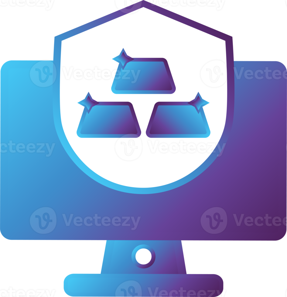 computer modern gradient icon png