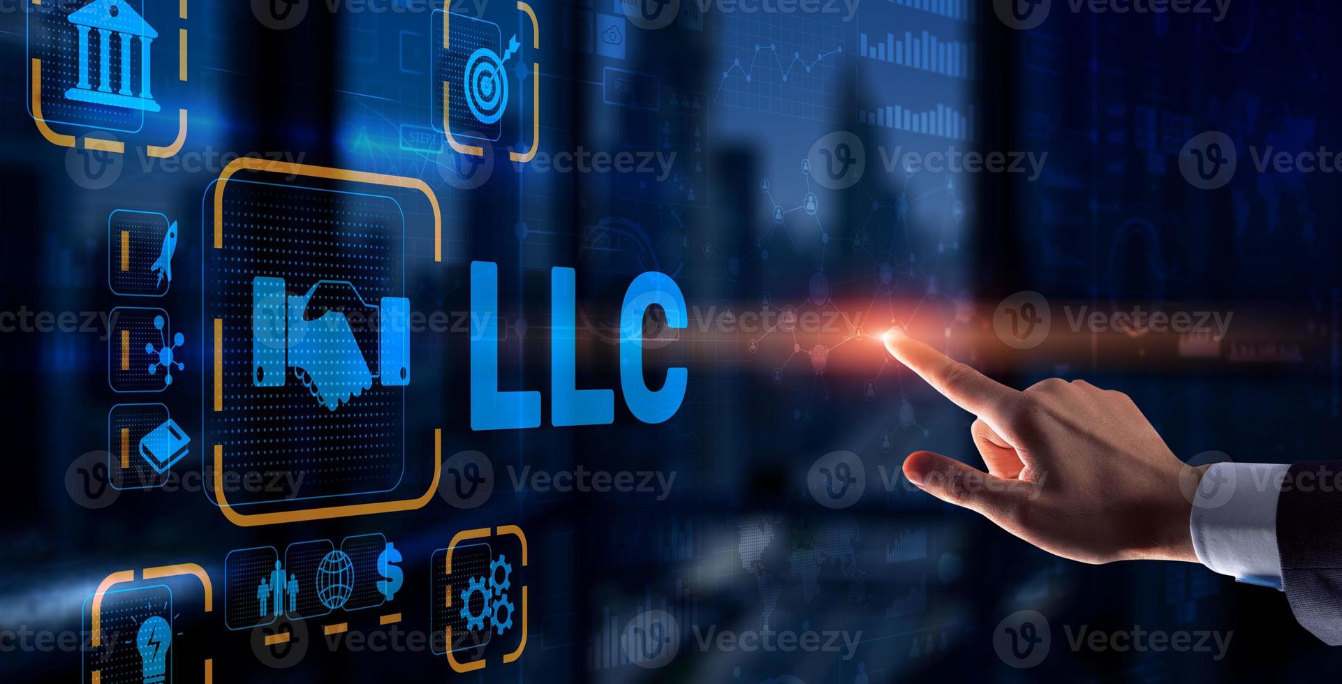 LLC. Limited Liability Company. Business Technology Internet photo