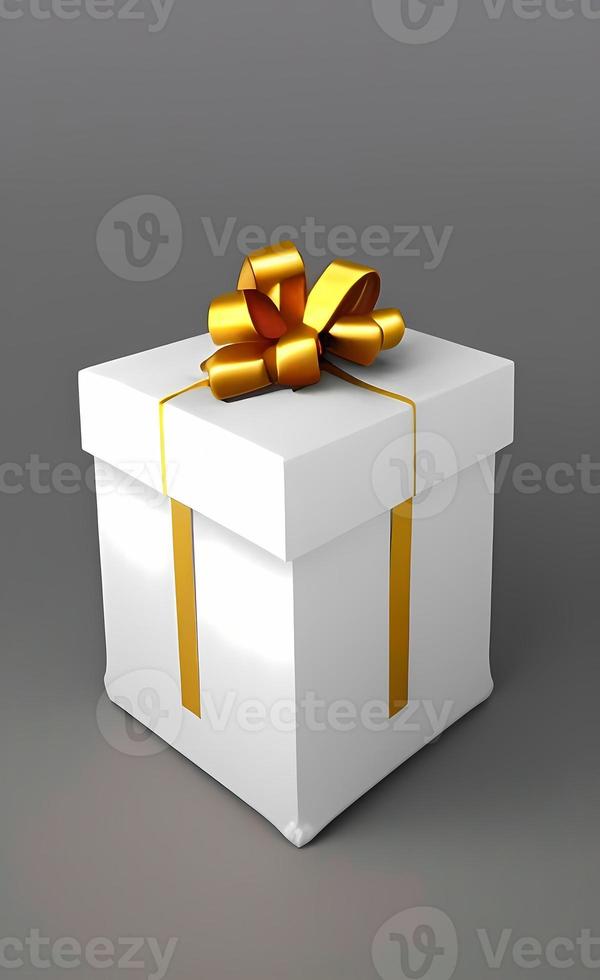 Gift box color, presents for love, valentine event by generative AI, AI Generative photo