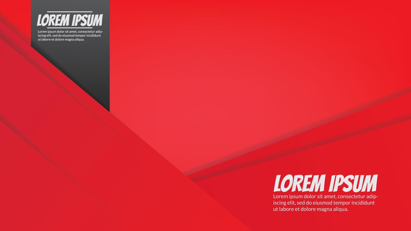 dynamic fold paper promotion banner template. good for retail business digital ads vector