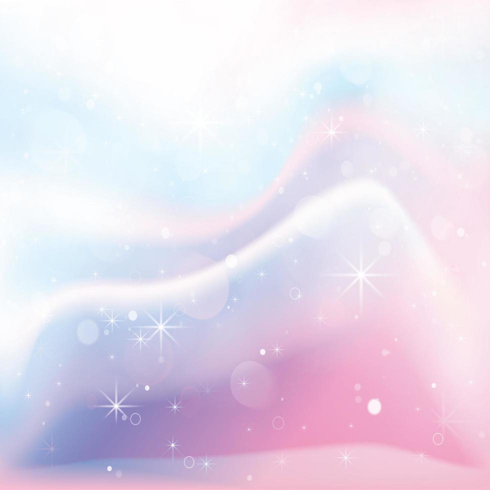 Unicorn Holographic Color Gradient Background. vector