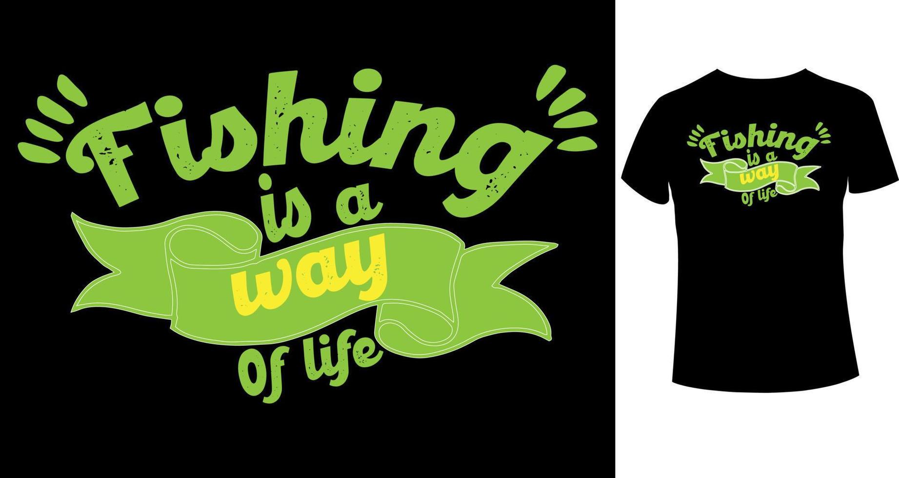 Fishing is a way of life1 vector