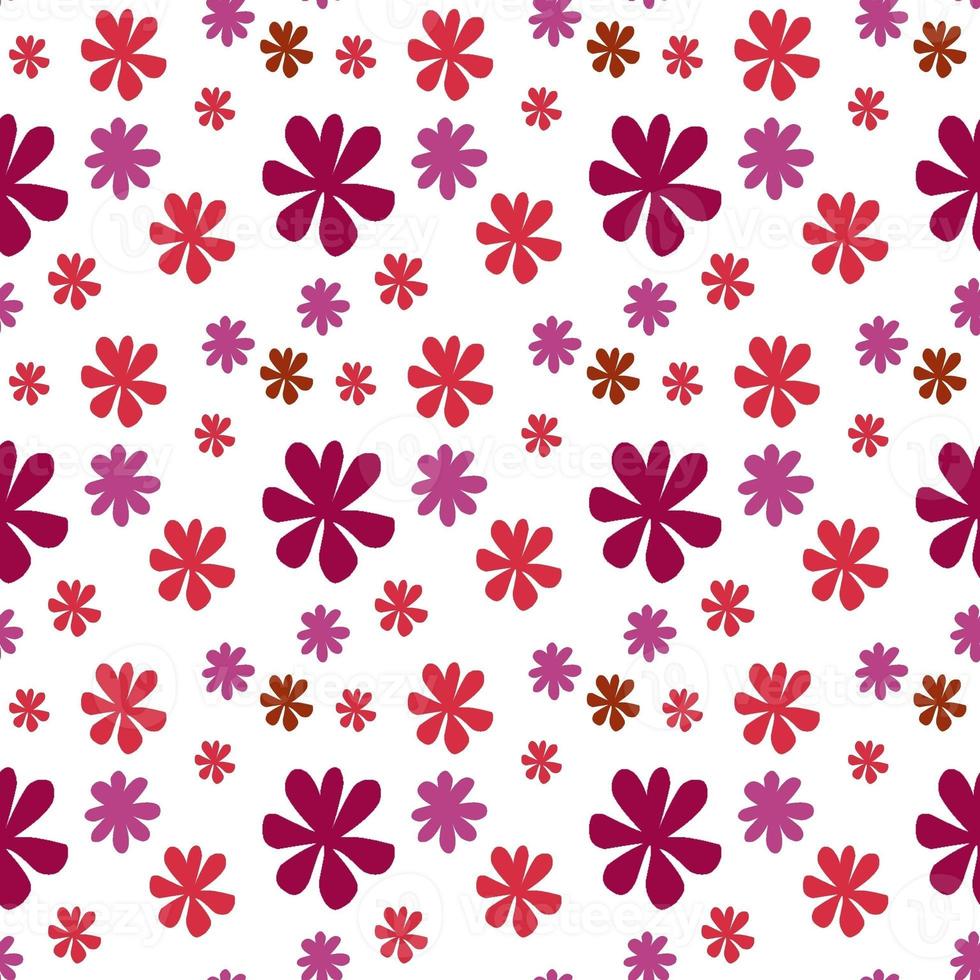 seamless floral background  background with stars flowers colorful photo