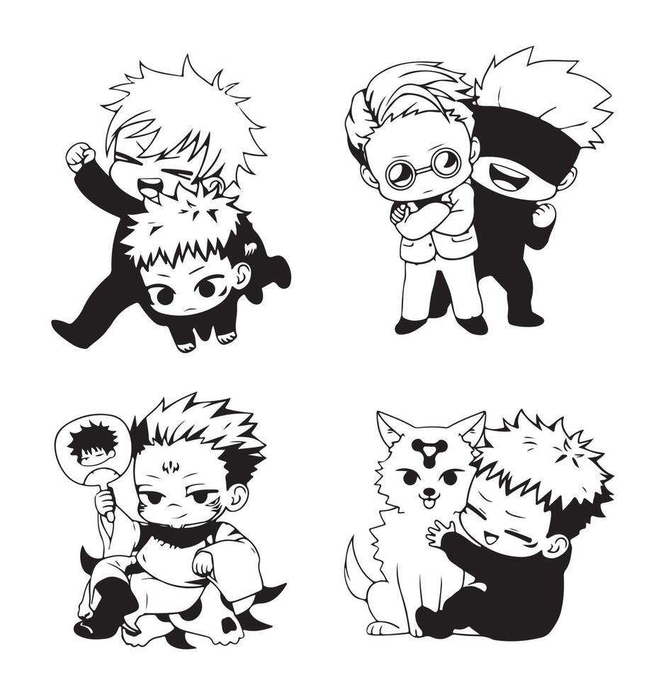 Cute Naruto stickers and other products design by Ritodora on