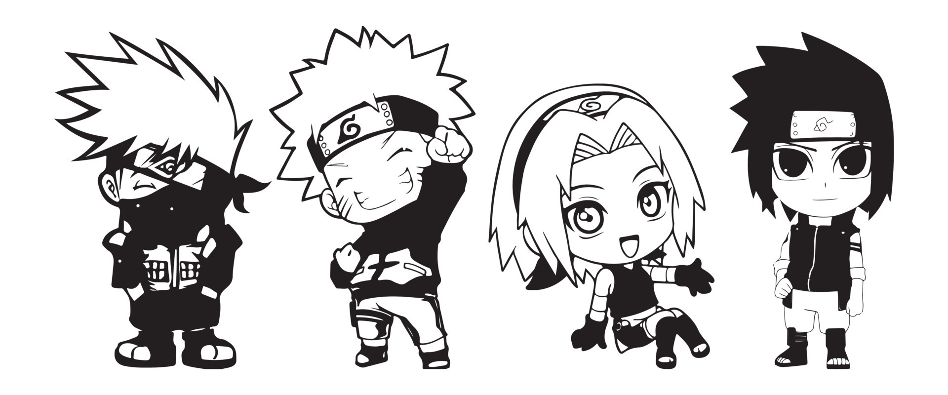 Black And White Anime Manga Drawing PNG Clipart Arm Black Black Hair  Cartoon Chibi Free PNG