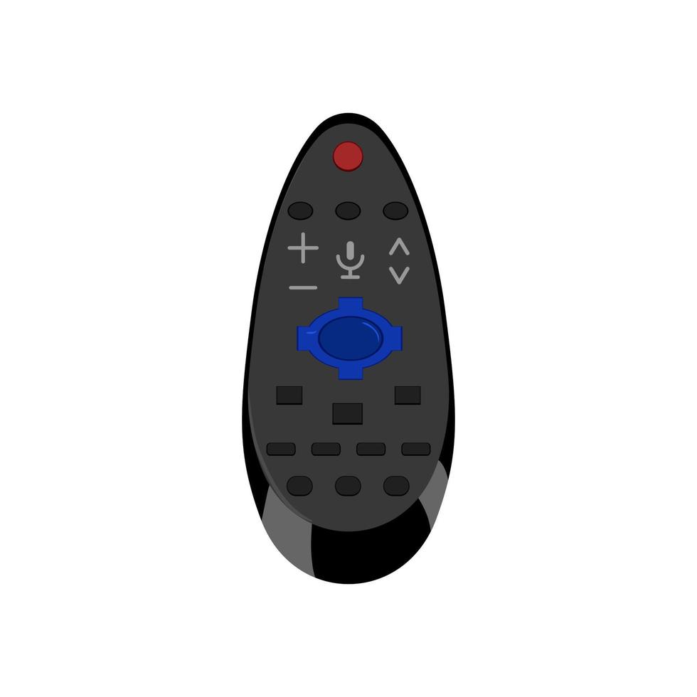 media tv remote cartoon vector illustration