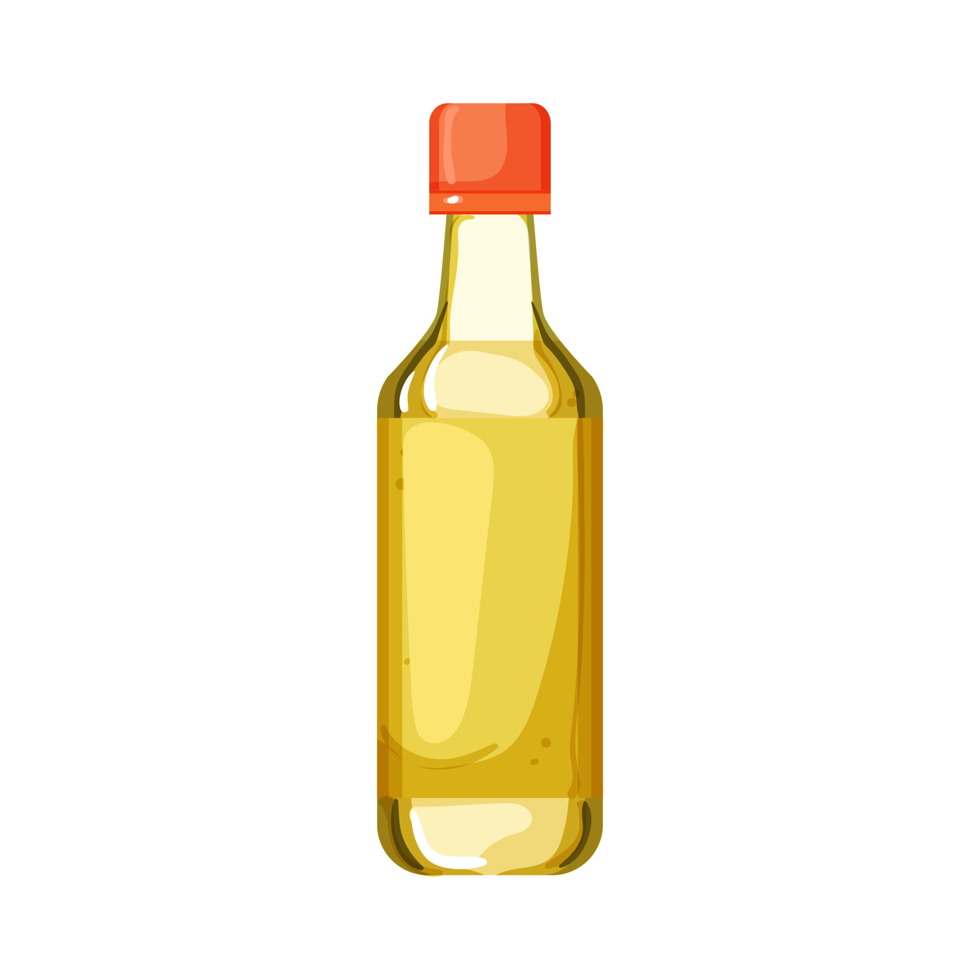 apple vinegar bottle cartoon vector illustration 17405547 Vector Art at Vecteezy
