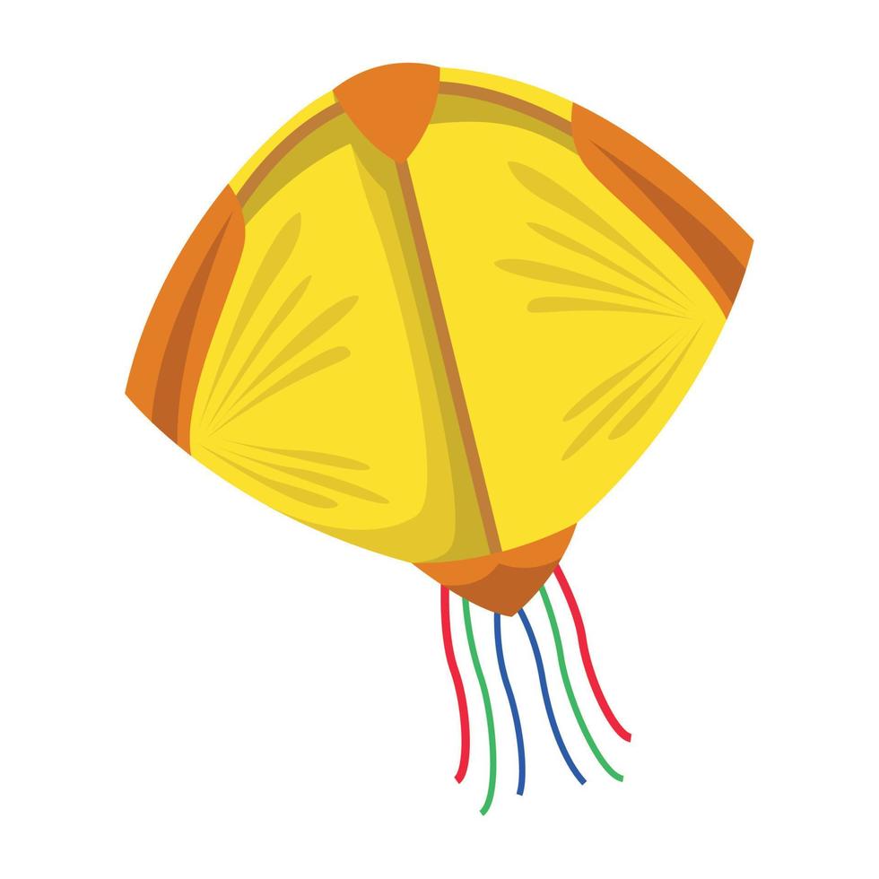 lohri celebration kite flying vector