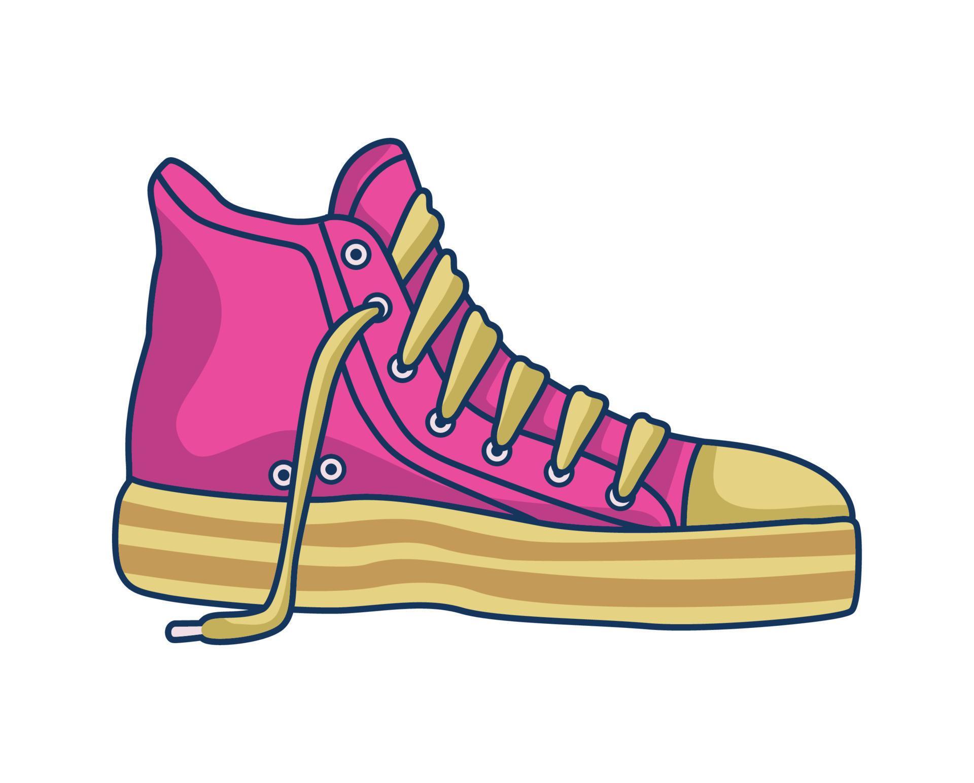 shoe 90s pop art style 17405928 Vector Art at Vecteezy