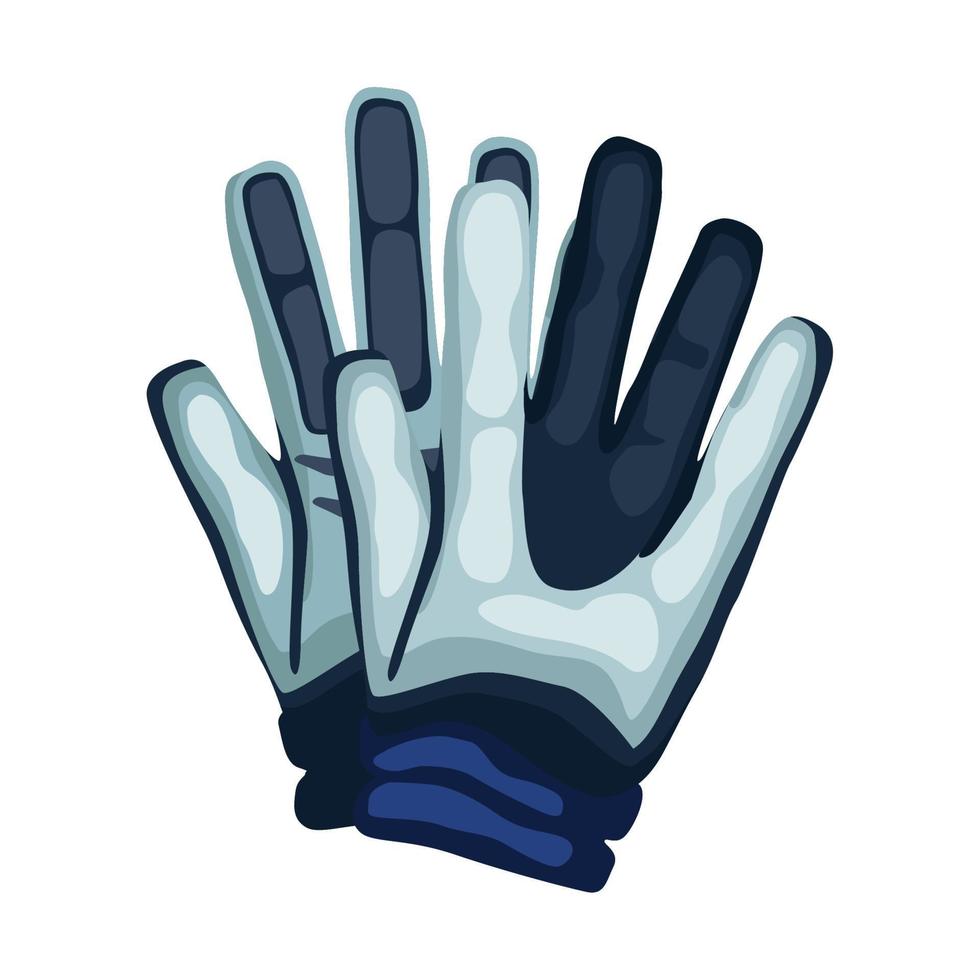 gloves sport accessory vector