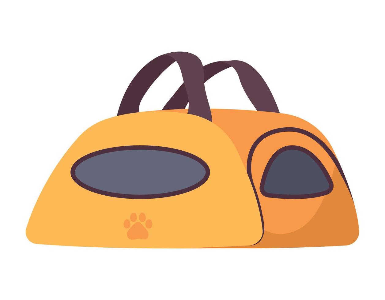 pet transport box accessory vector