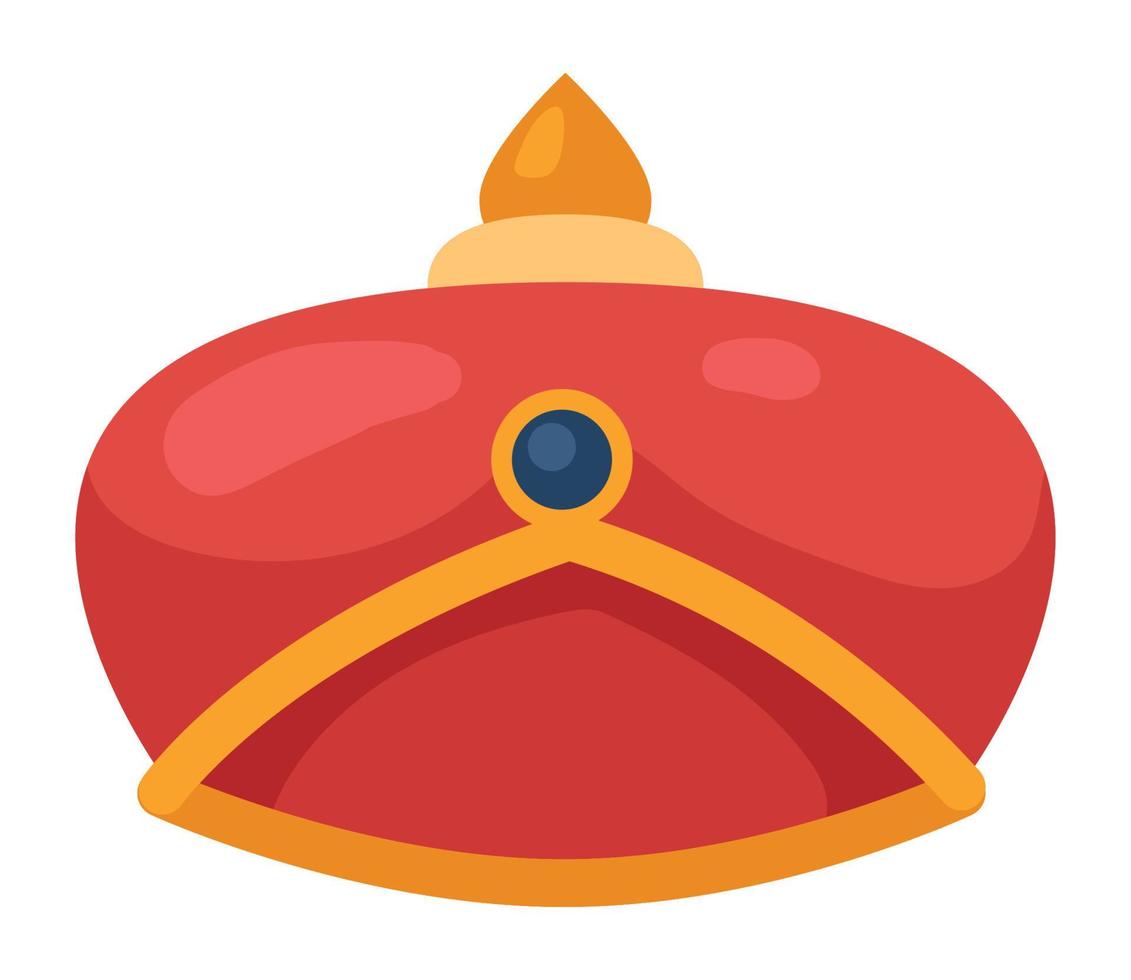 golden and red crown vector