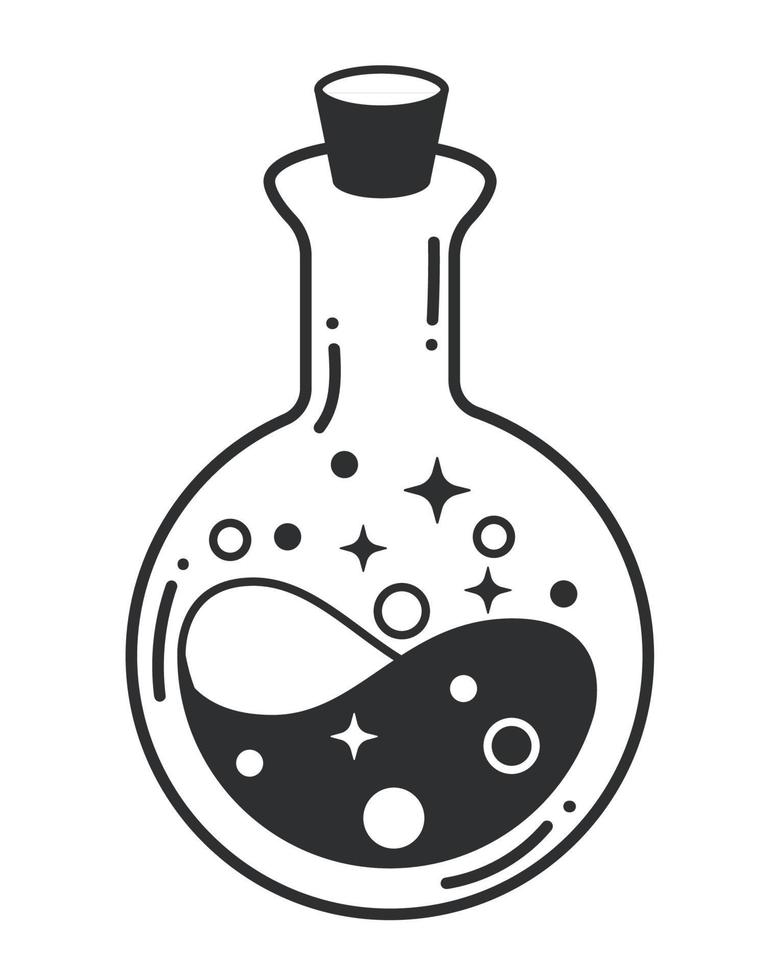 magic potion esoteric vector