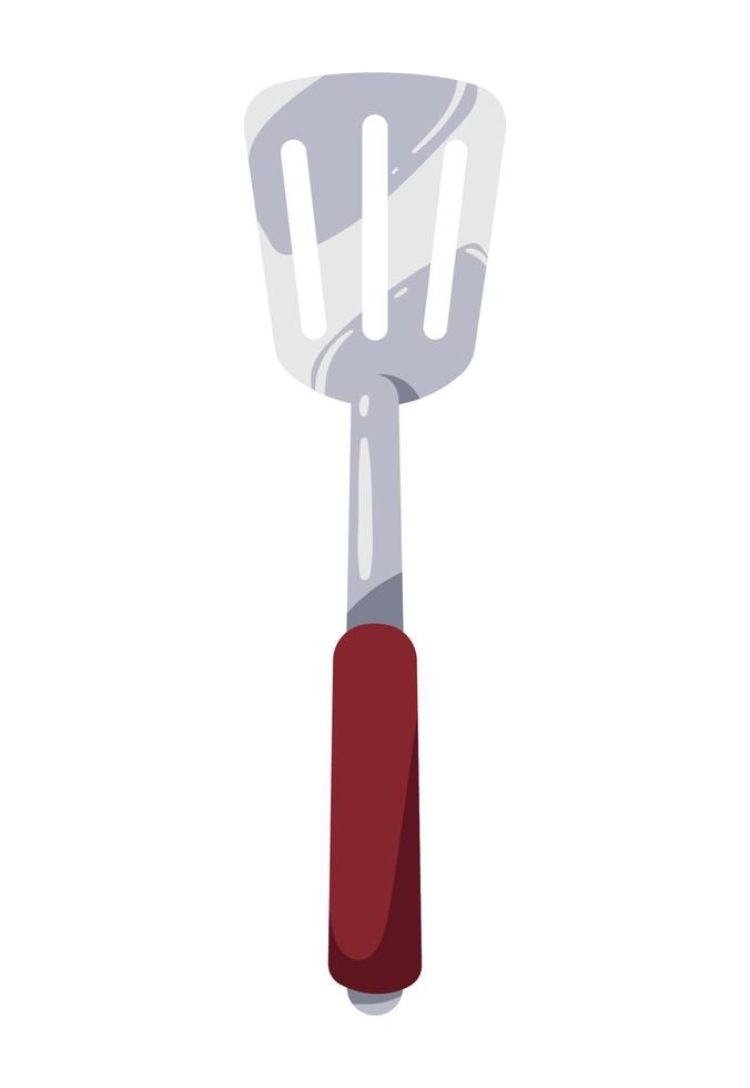 spatula grill cutlery vector