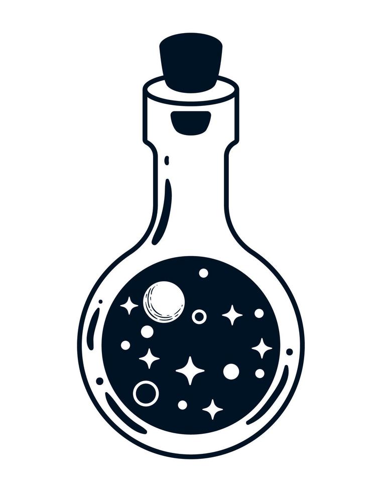 potion surreal astrology style vector