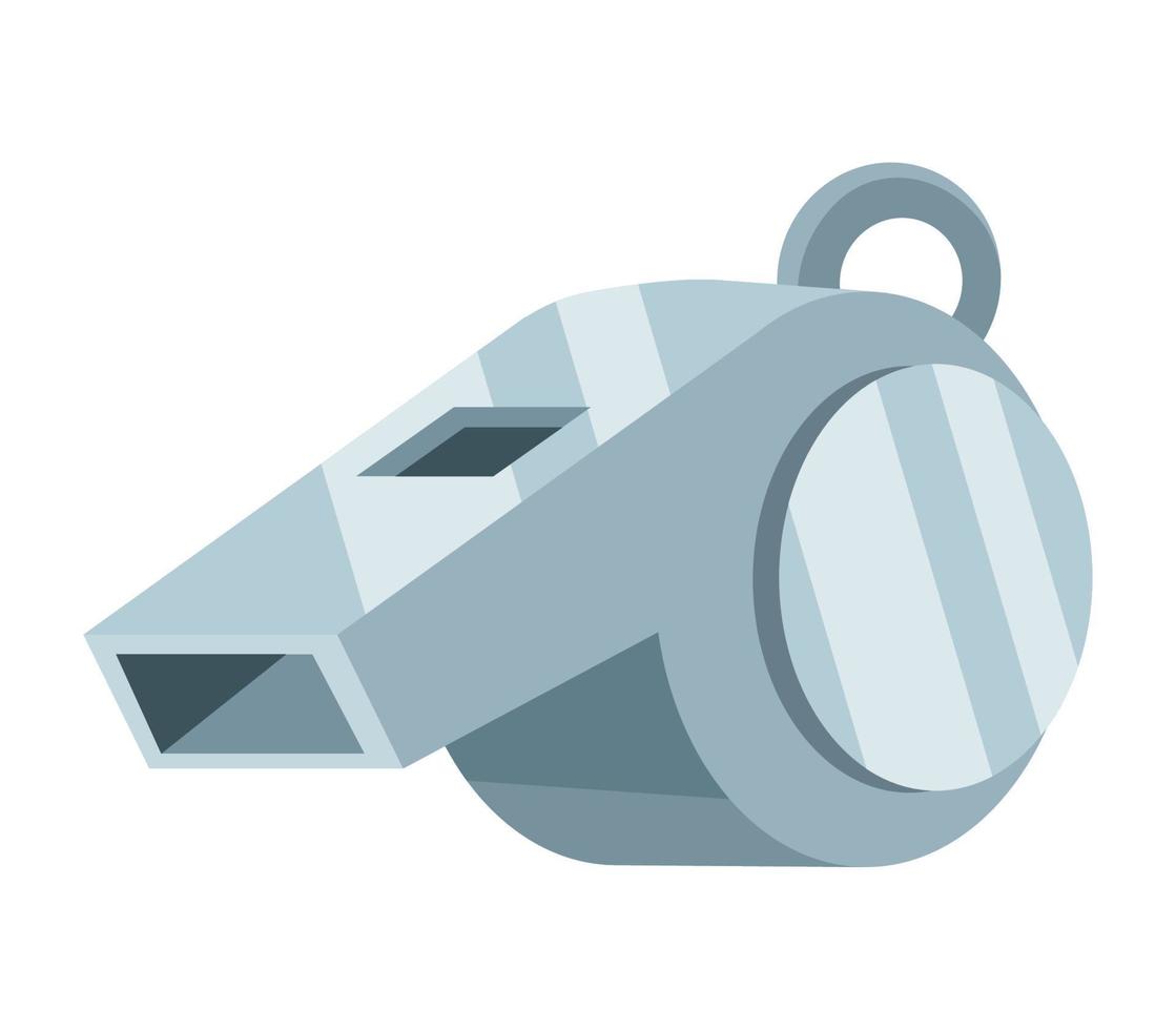 whistle emergency accessory vector