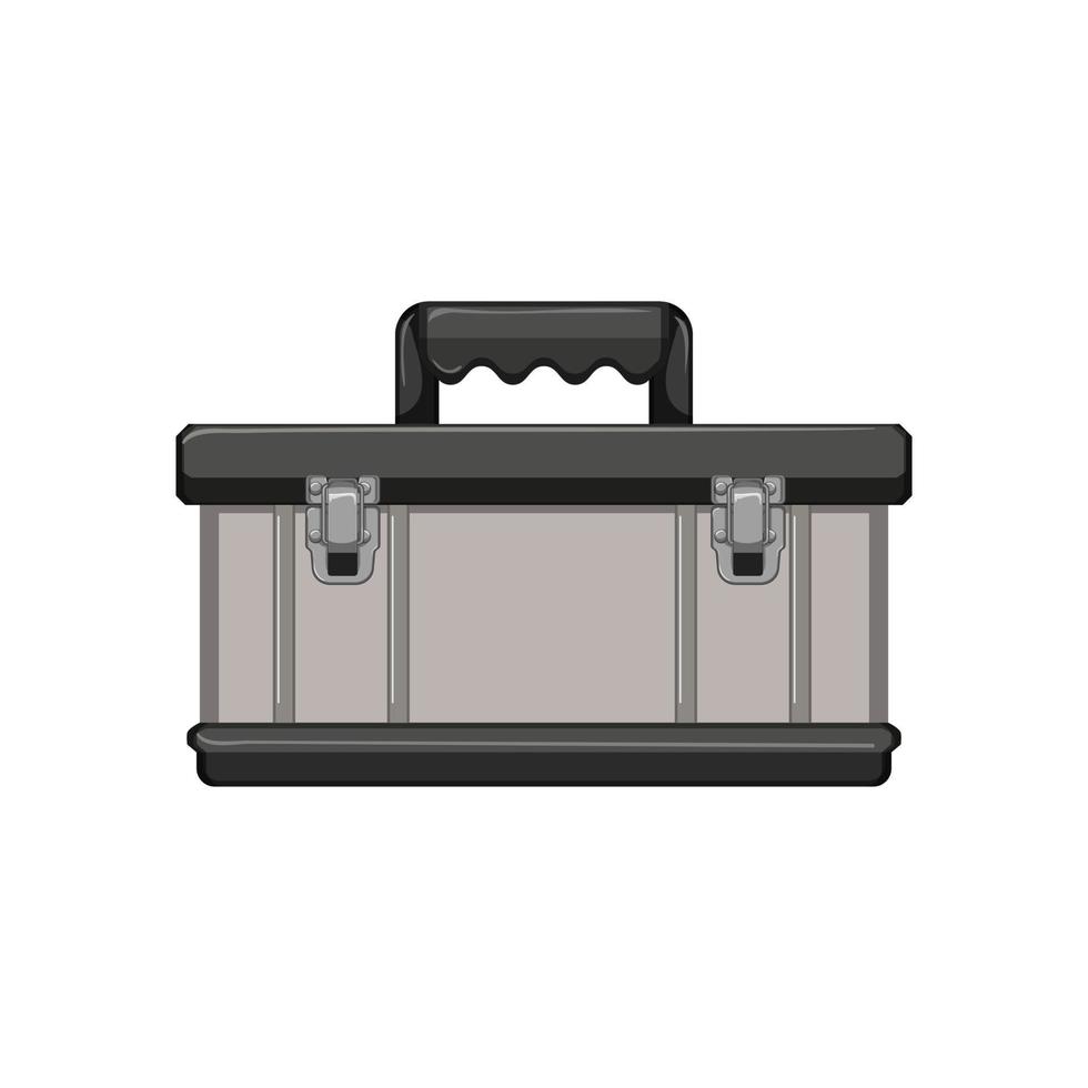 herramienta caja de herramientas reparación dibujos animados vector ilustración