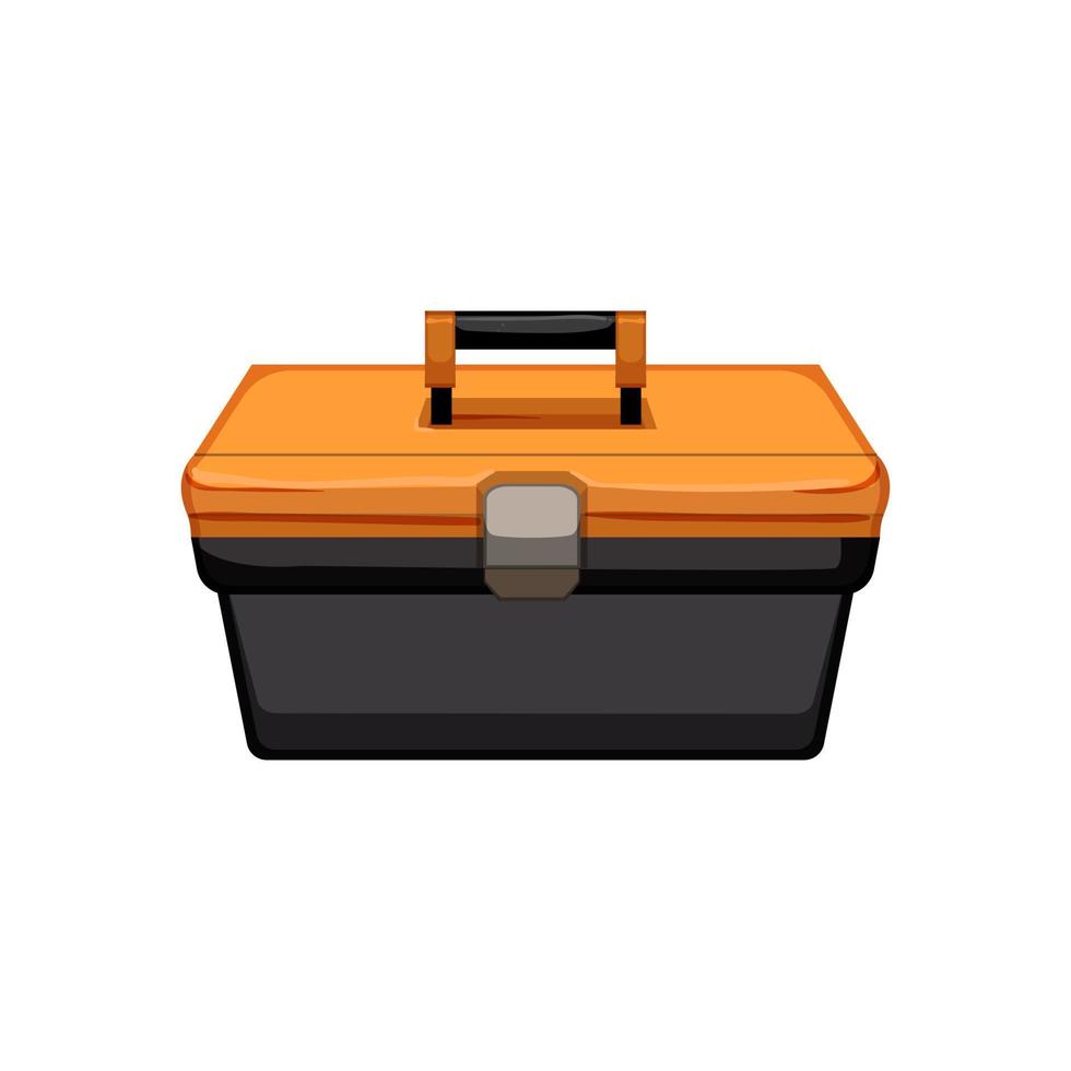 equipment toolbox repair cartoon vector illustration