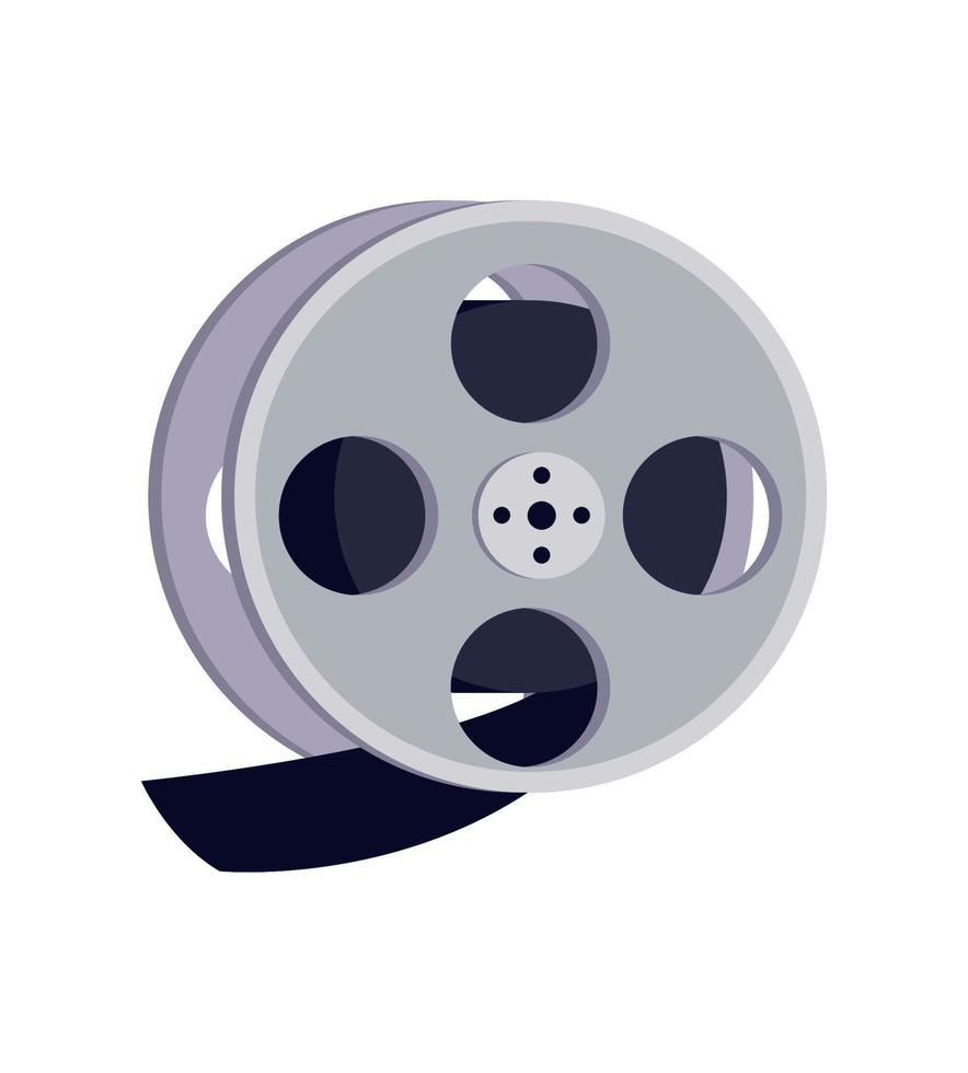 cinema film tape reel vector