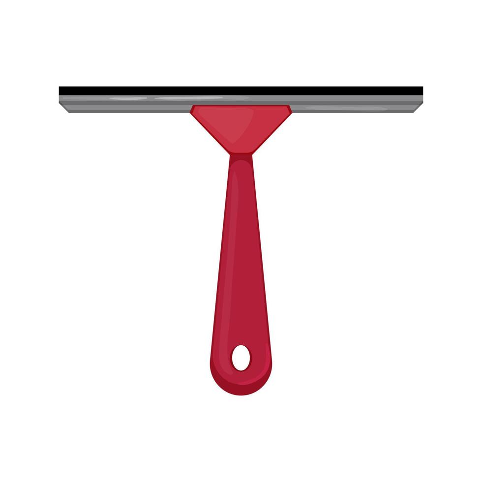 cleaning squeegee glass color icon vector illustration