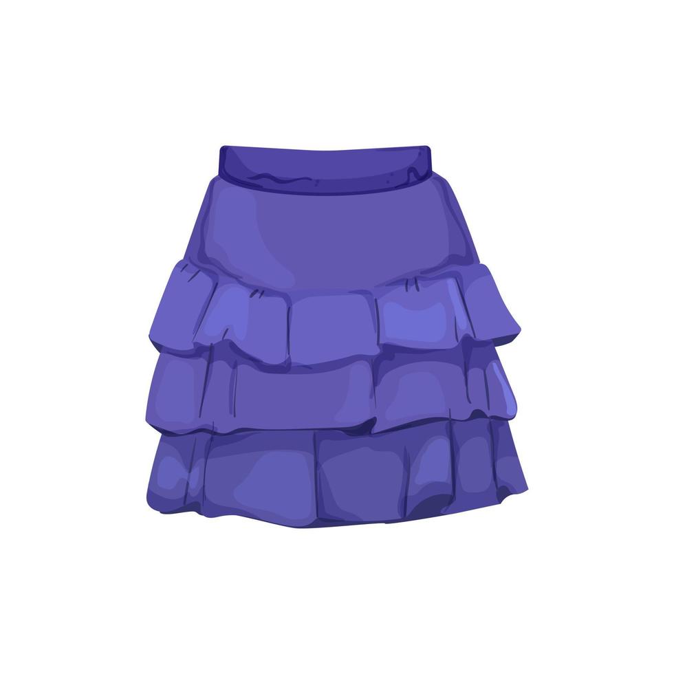 dress skirt baby cartoon vector illustration