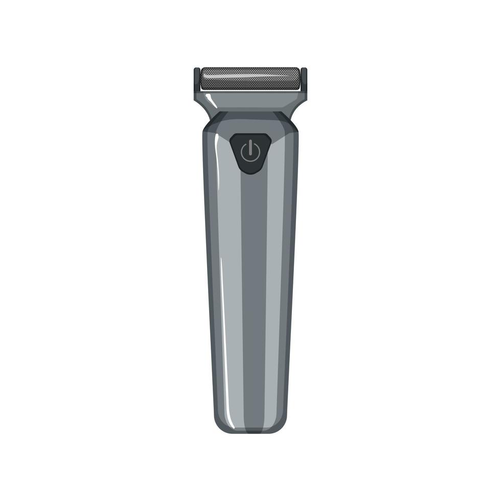 beard shaver electric cartoon vector illustration