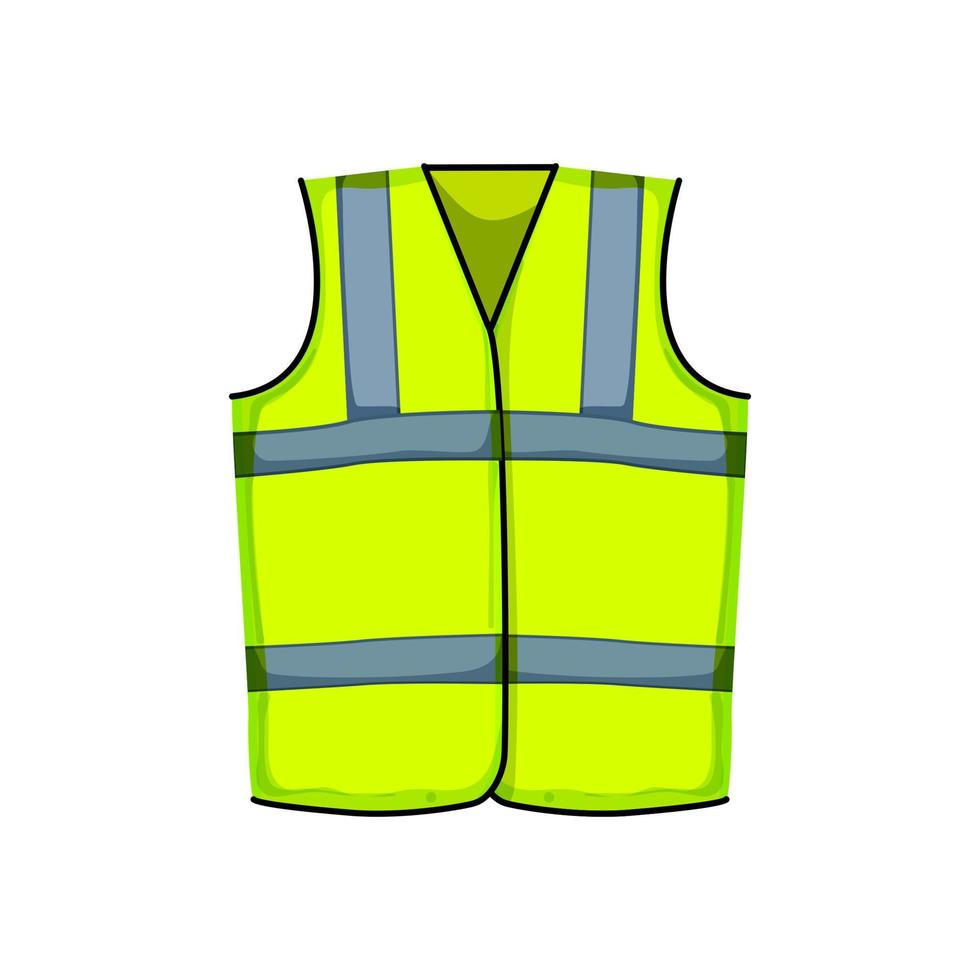 Uniform Safe Vest Cartoon Vector Illustration 17407831 Vector Art At large-fluorescent-orange-class-2-safety-vest-xpert-survey-equipment