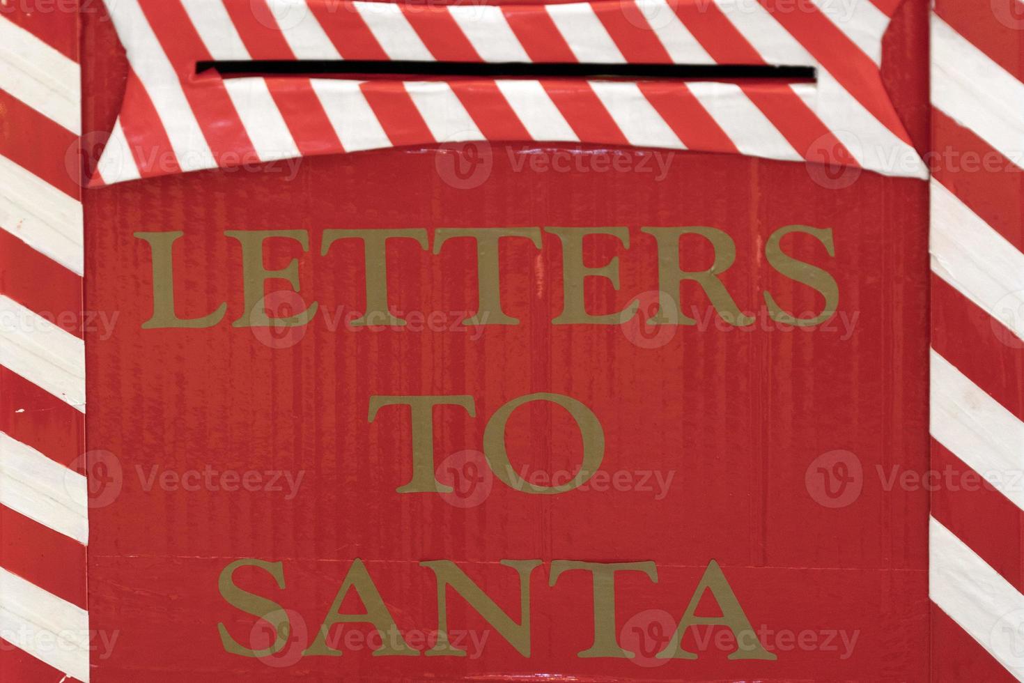 letters to santa mail box photo