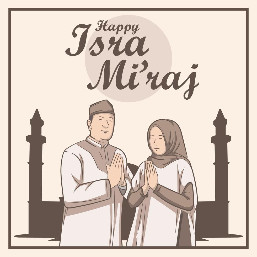 the concept of isra and mi'raj vector