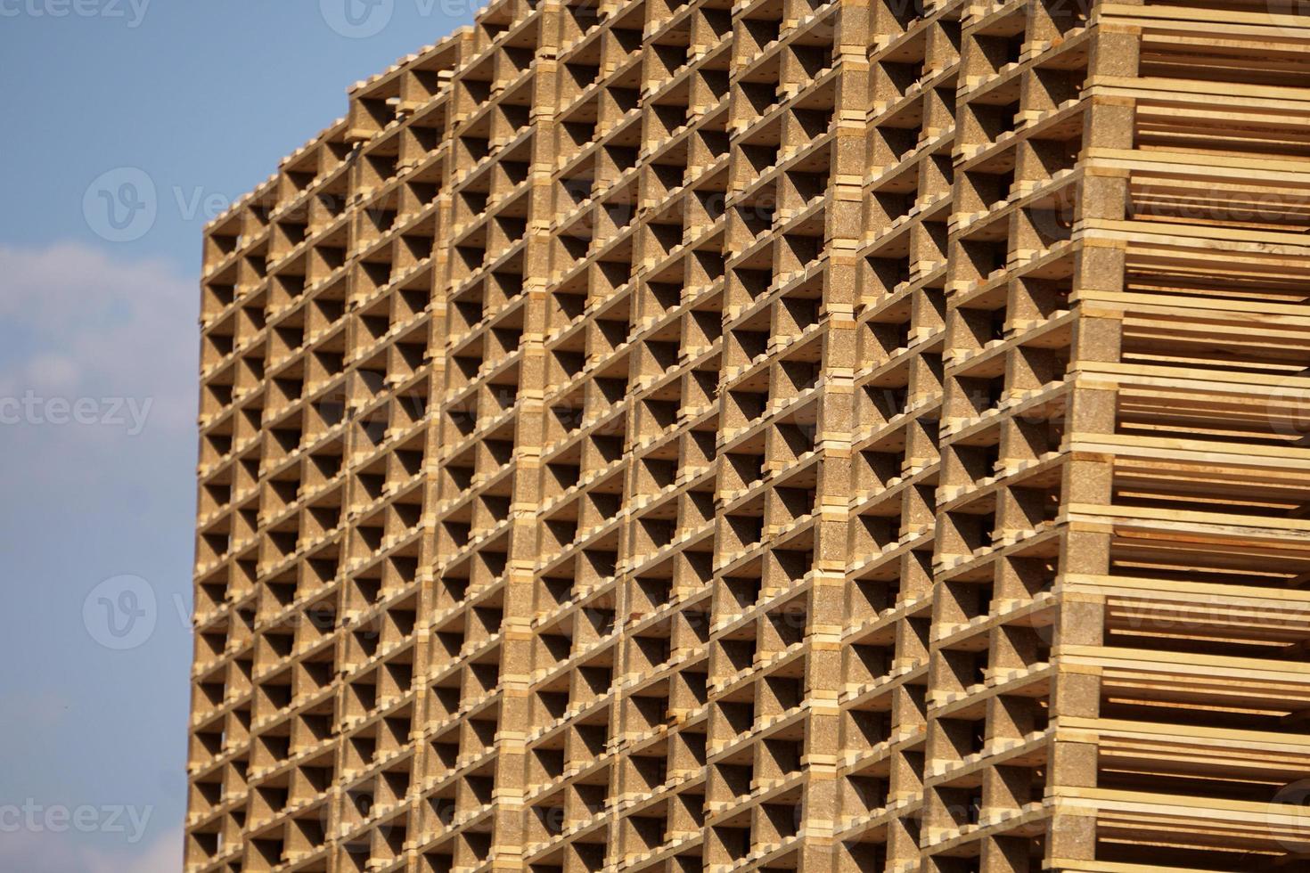 wood Pallets stacks many lot of photo