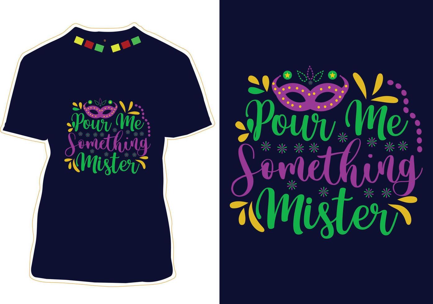 Mardi Gras SVG Design vector