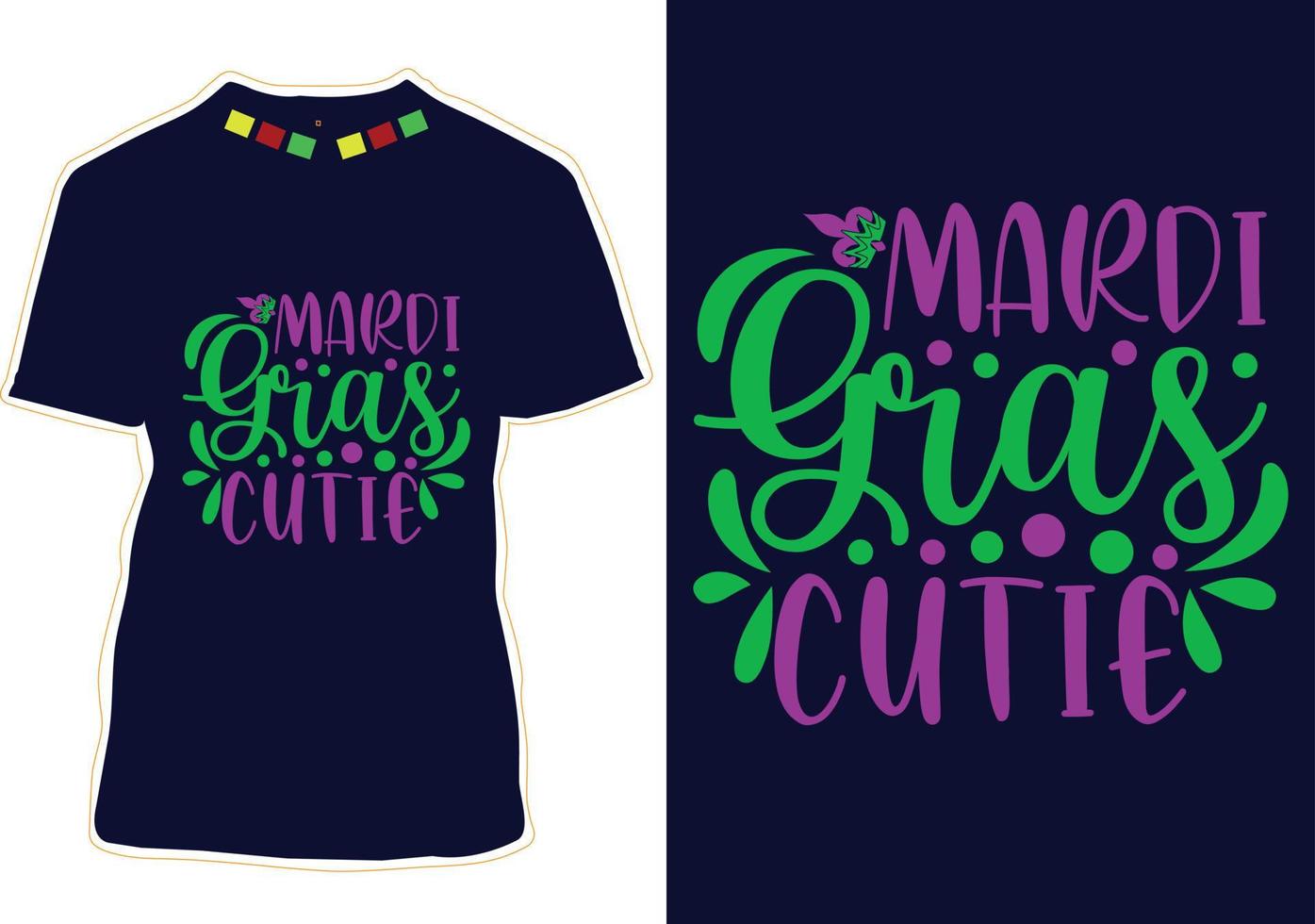 Mardi Gras SVG Design vector