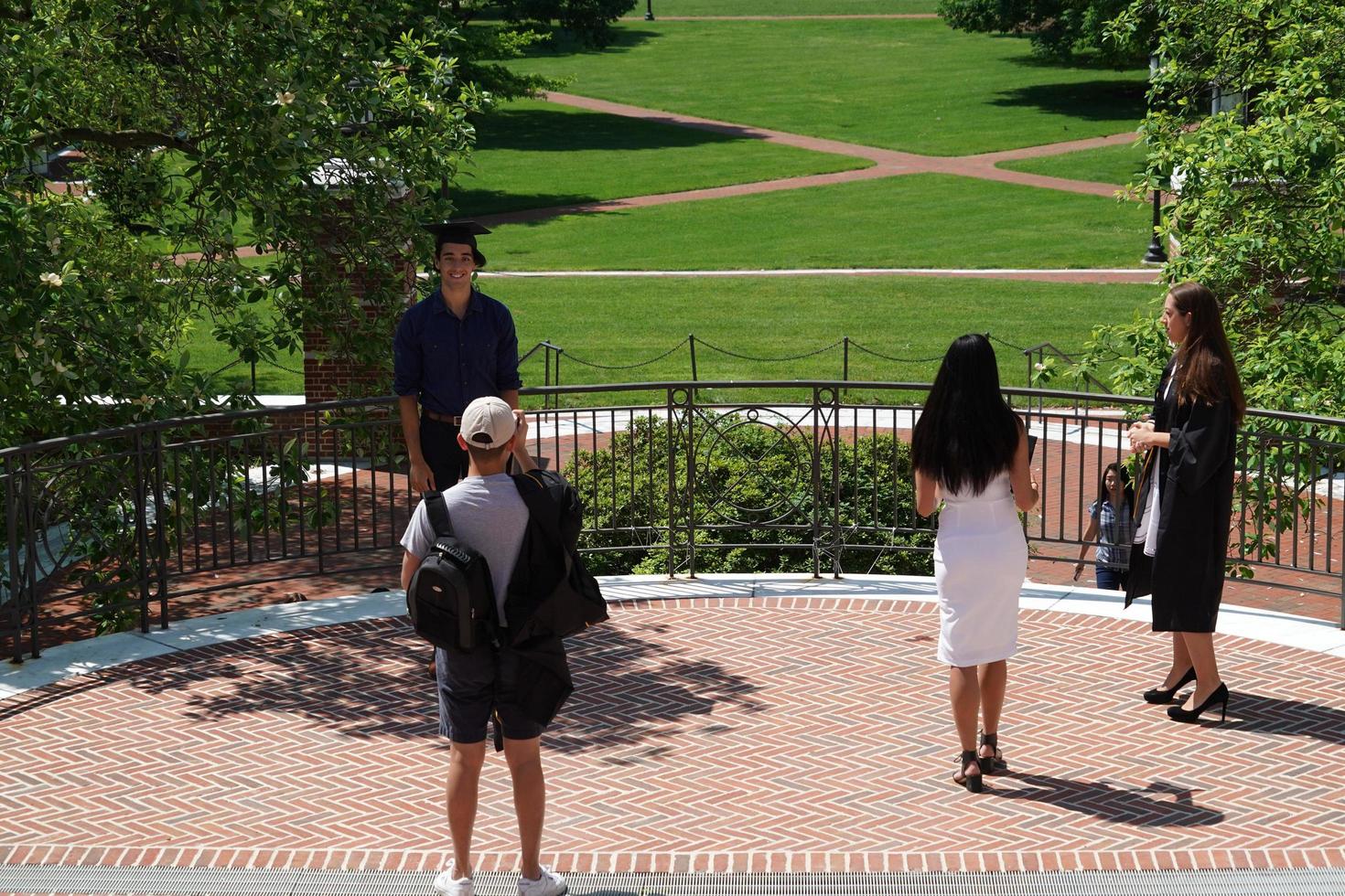 BALTIMORE, USA - MAY 21 2018- Graduation day at John Hopkins University photo