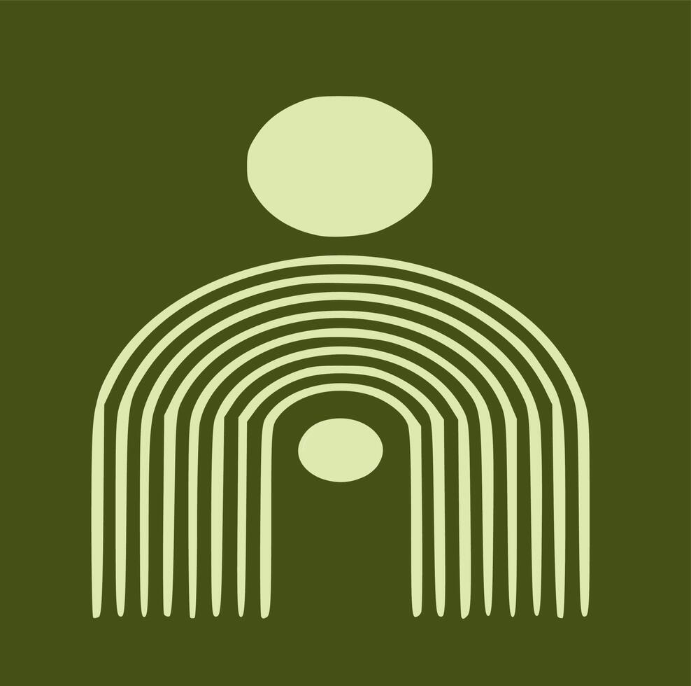 Minimalist vector abstract art 17412803 Vector Art at Vecteezy