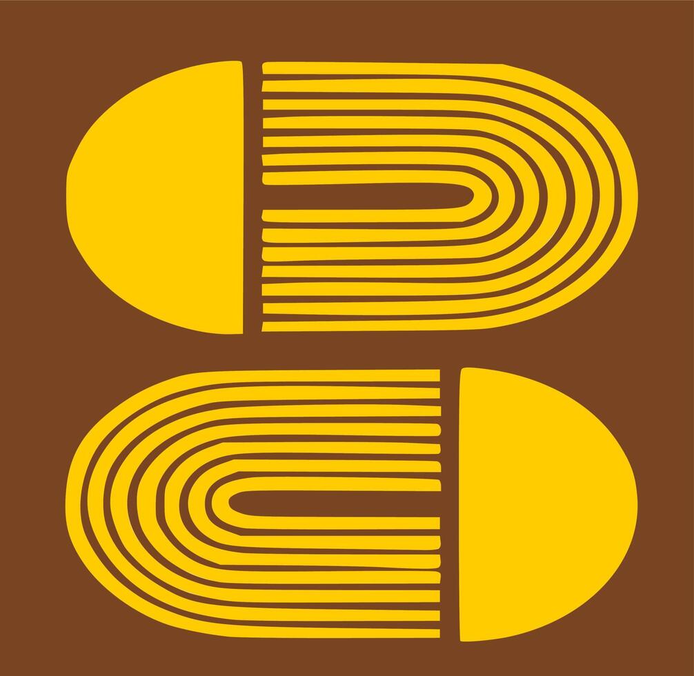 Minimalist vector abstract art 17412806 Vector Art at Vecteezy