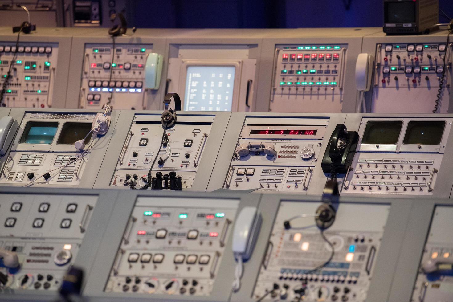 CAPE CANAVERAL, FL, USA - FEBRUARY, 7, 2017 -  Space mission control room photo