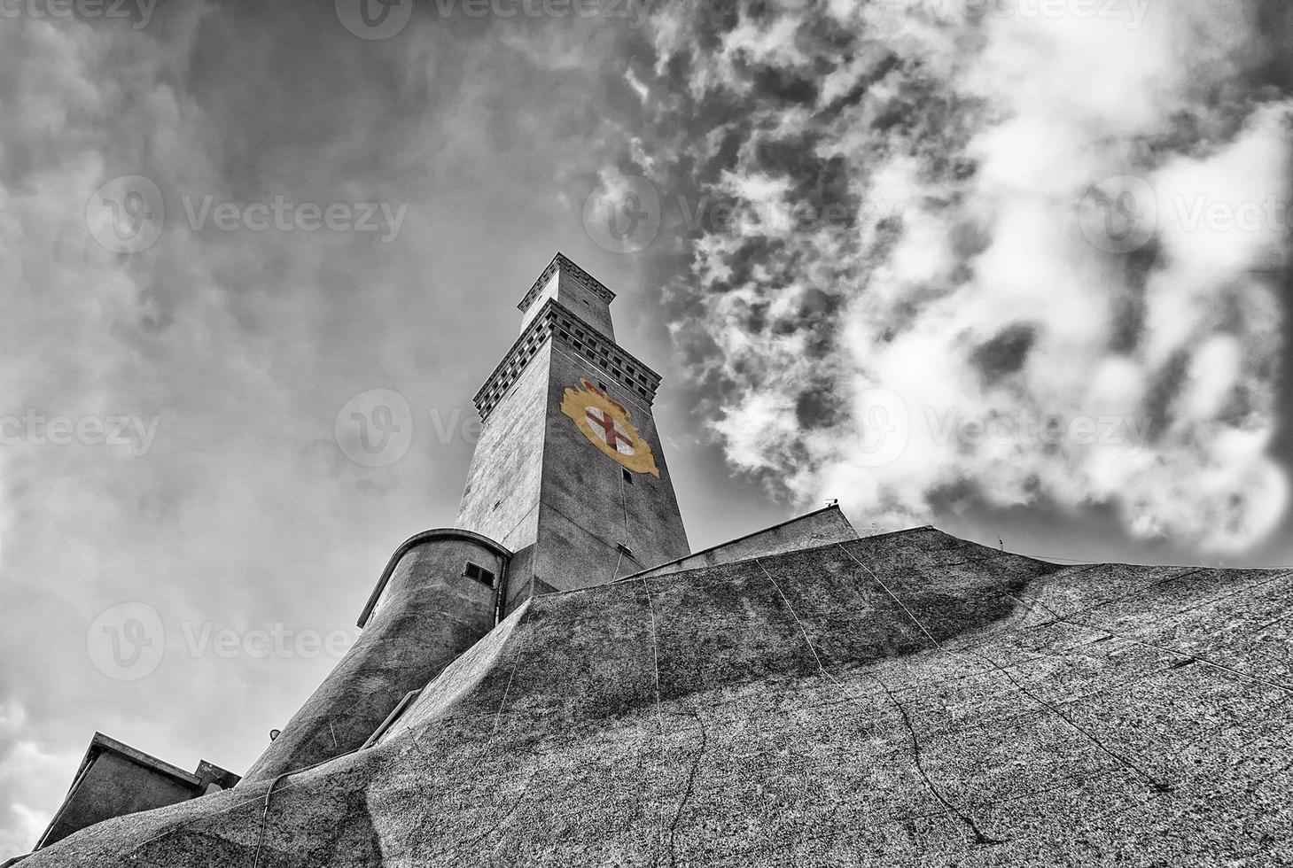 Lightouse Lanterna Genoa town Italy Symbol photo