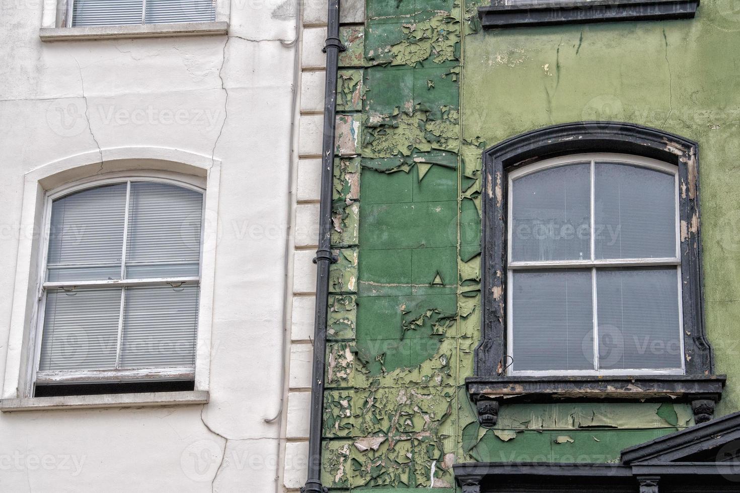 portobello road london street colorful buildings photo