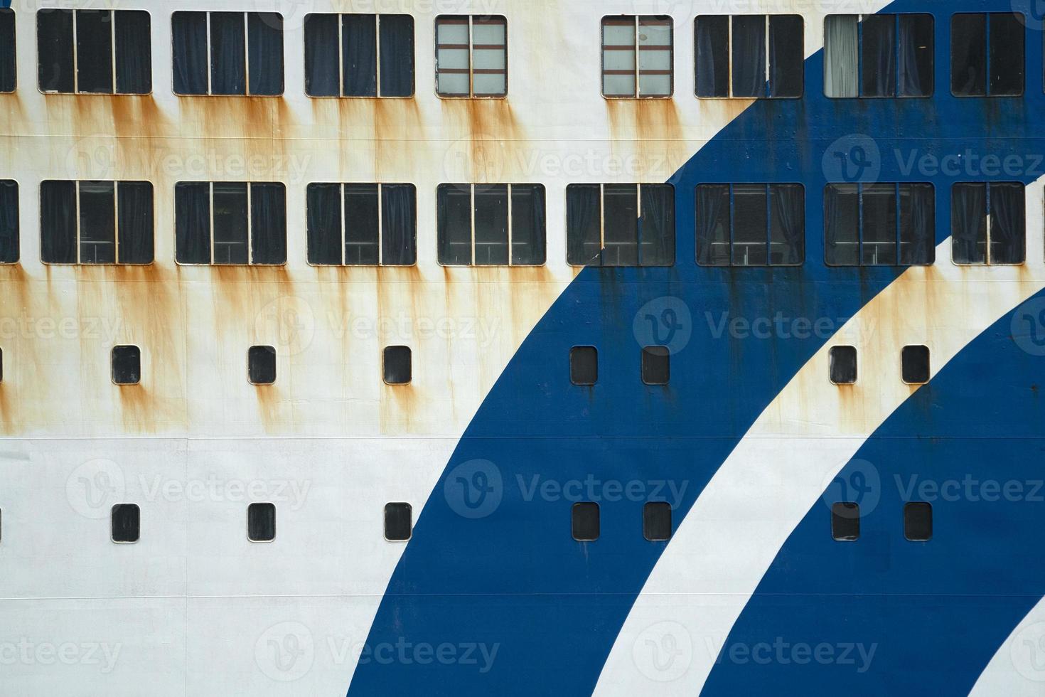 rusted ship portholes photo